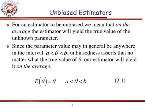 what is meant by unbiased estimator.